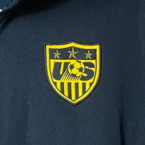 Nike Men’s Sz Sm Black Gold USA Soccer Federation Full Zip Track Jacket - Picture 4 of 6